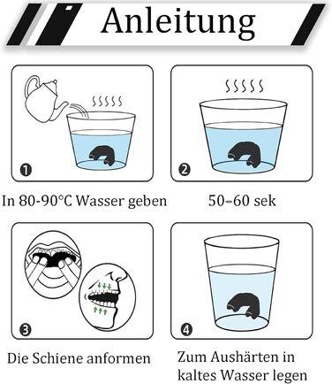 Захист для зубів для дітей 11-16 років (2 шт.) - спортивний капу для хокею, кікбоксингу, регбі, футболу, боксу - надійний захист, CE