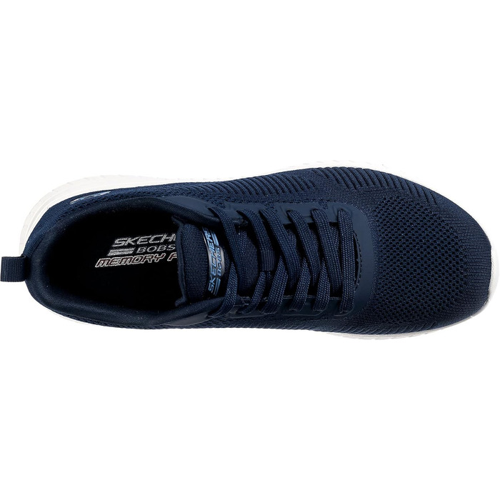 Жіночі кросівки Skechers Bob's Squad Chaos Face-Off, темно-сині (Navy), текстиль Engineered Knit, розмір 42 EU