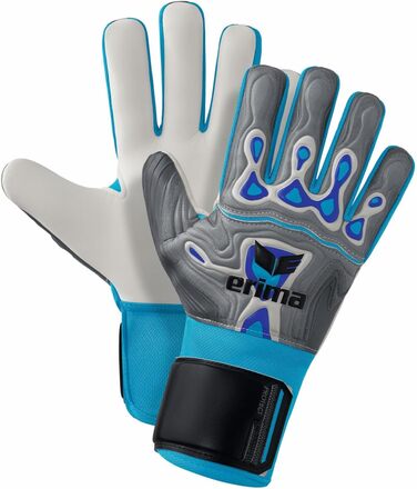Воротарські рукавички Erima Flex-Ray Protect 4 сіро-блакитні