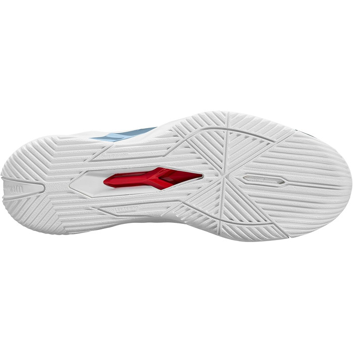 Тенісні кросівки Wilson Rush Pro Extra Duty 45 1/3 (Білий/Синій/Сріблястий) - для корту