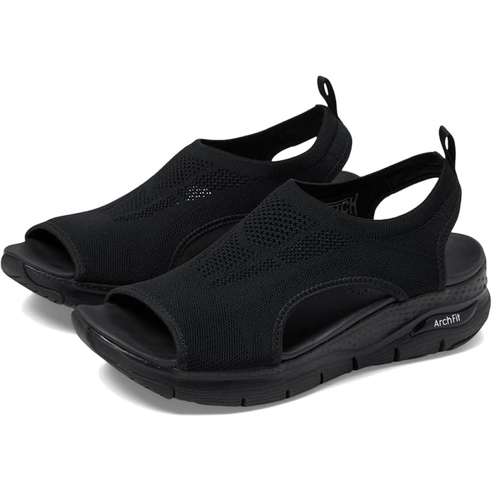 Скеchers Arch Fit City Catch жіночі сандалії 39 EU, чорний, в'язка