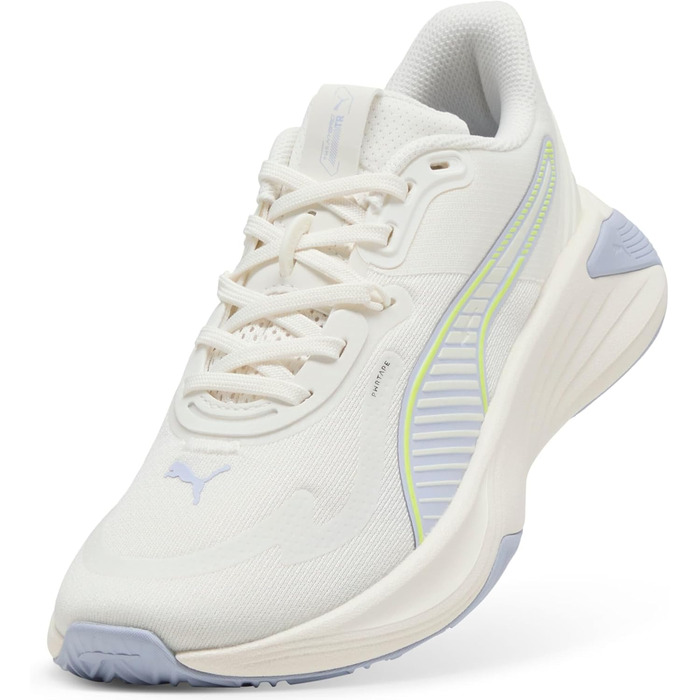 Жіночі кросівки PUMA Pwr Hybrid Tr WNS для крос-тренінгу, 40.5 EU, білий, жовтий, для холодної погоди