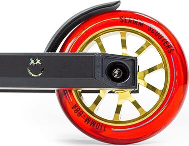 Трюковий самокат Slamm X Edition 2022, чорний/золотий