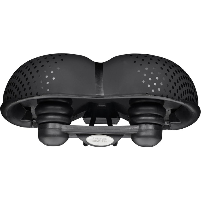 Сідло для міського велосипеда Selle San Marco City Sofa L1, м'яке, зручне, чорне