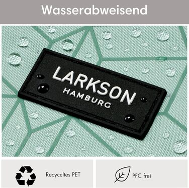 Рюкзак LARKSON No 4 Rolltop водостійкий з відділенням для ноутбука, для жінок і чоловіків, універсальний для роботи, навчання та велосипеда, великий дорожній рюкзак