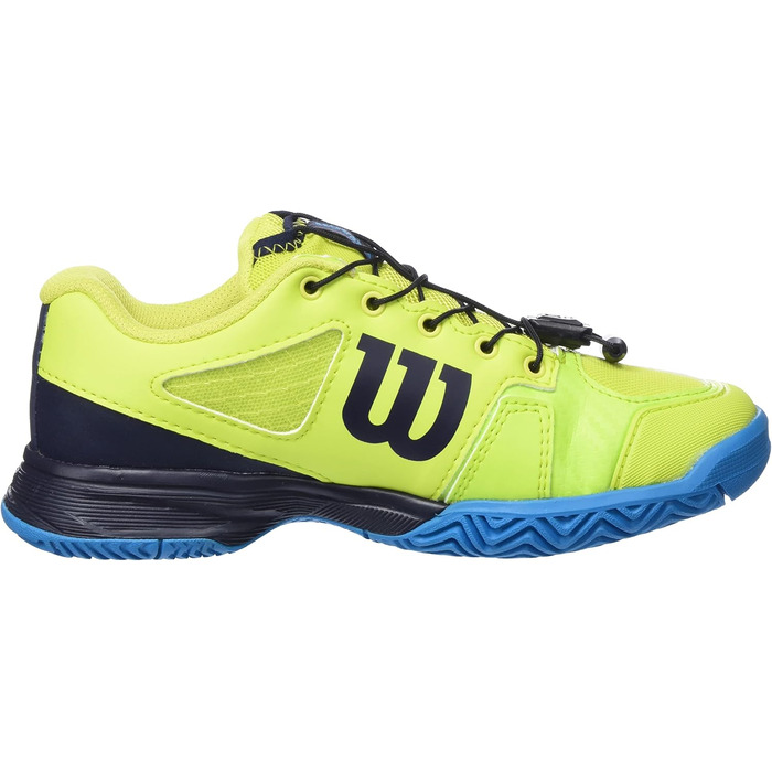 Тенісні кросівки Wilson RUSH PRO JR QL для дітей, універсальні, зелено-сині