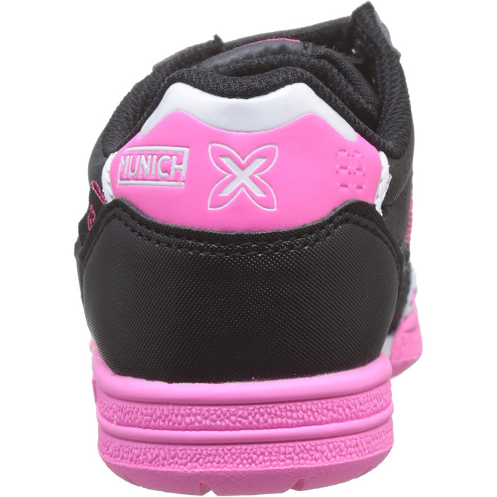 Дитячі фітнес-кеди Munich G-3 Kid VCO для хлопчиків та дівчаток (27 EU, чорний/рожевий)