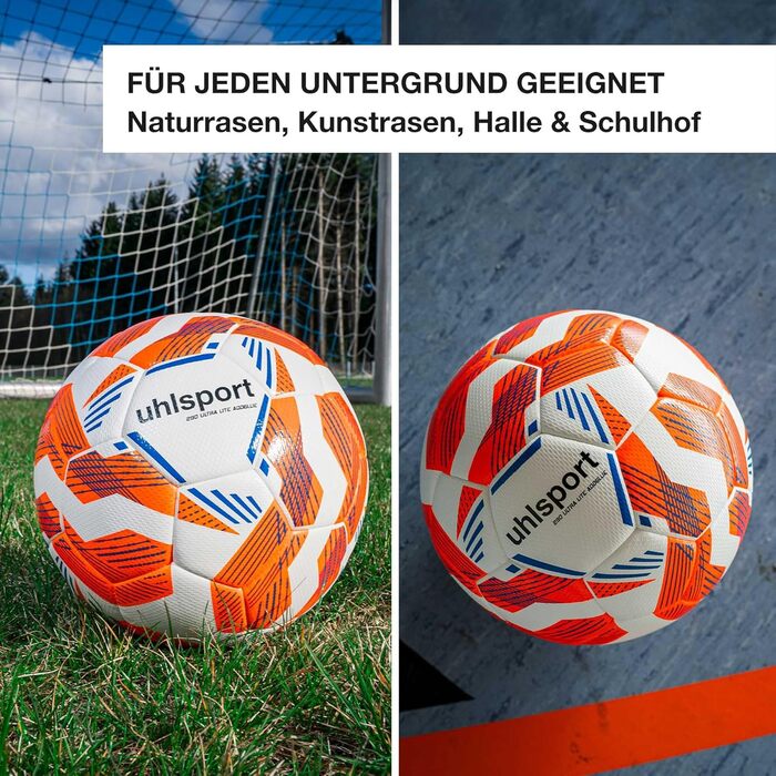 М'яч для футболу UHLSPORT Kinder 290 Ultra Lite Addglue - легкий та м'який, для дітей до 10 років