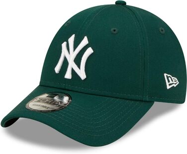 Кепка бейсболка New Era 9Forty Strapback New York Yankees темно-зелена