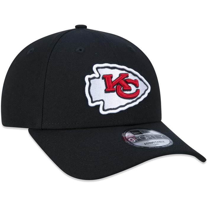 Кепка New Era 9Forty Curved Snapback з логотипом NFL - чорна, універсальний розмір