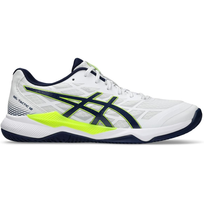 ASICS Gel-Tactic 12 чоловічі кросівки для залу 39 EU, біло-чорні
