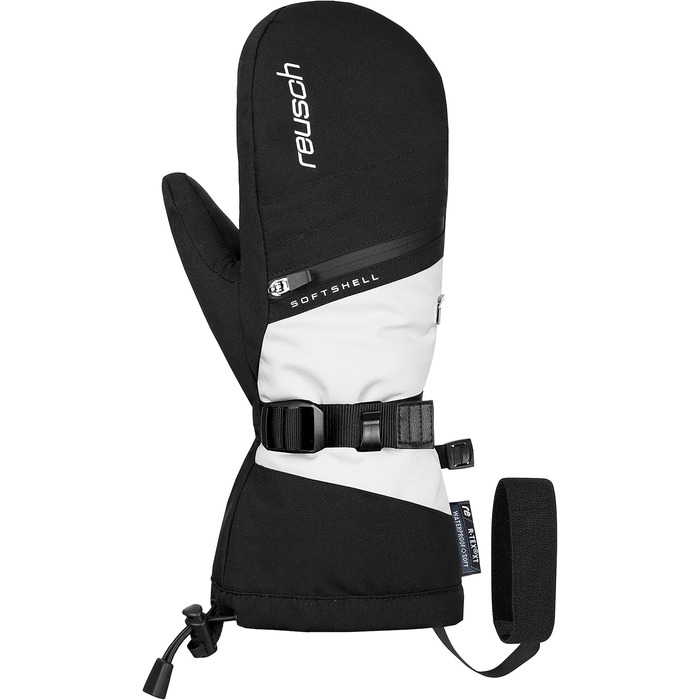 Жіночі рукавиці Reusch Demi R-Tex XT, дуже теплі, водонепроникні, дихаючі, чорні/білі, розмір 8.5