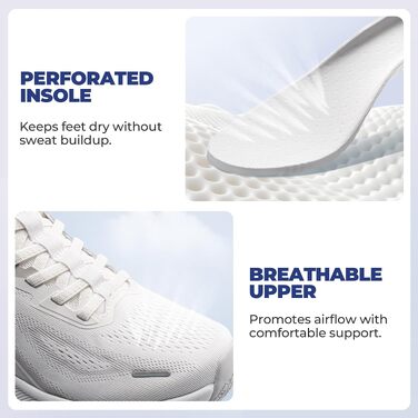Жіночі спортивні кросівки ALLSWIFIT Slip-On: зручне взуття для фітнесу, тенісу та тренувань, білі, розмір 39 EU