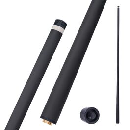 Карбоновий шафт для більярдного кия KONLLEN Low Deflection з Pro-Taper, 11.5/12.5 мм, Pomeranze, з'єднання Uni-Loc, 74 см