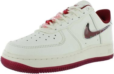 Кросівки Nike Air Force 1 для жінок, білі (36 EU), Sail Team Red