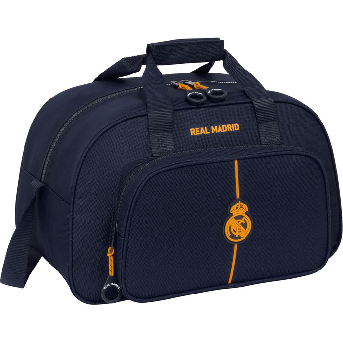Дитяча спортивна сумка-рюкзак Safta Real Madrid 24/25, синя, 40x23x24 см – якісна, зручна, універсальна для дітей
