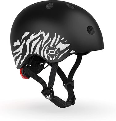 Дитячий шолом Scoot&Ride XXS, зебра, універсальний дизайн