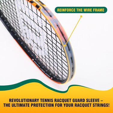 Сквош ракетка Carbon Tear Drop з м'ячем, Overgrip, Демпфер та сумка. Помаранчевий/Західний колір у зигзагоподібному візерунку (Sunset Chevron)