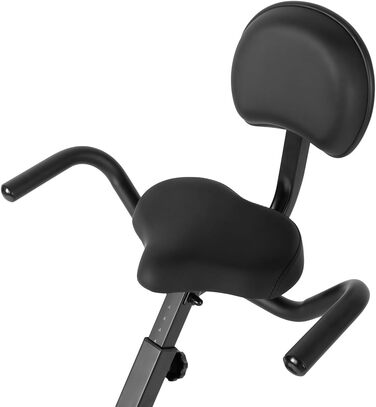 Складаний велотренажер FITFIU Fitness BEST-320 з сидінням, спинкою, еспандерами, 8-рівневим опором, пульсометром, маховик 8 кг, до 120 кг
