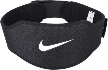 Тренувальний пояс Nike Strength 3,0 м, чорний/білий, для фітнесу