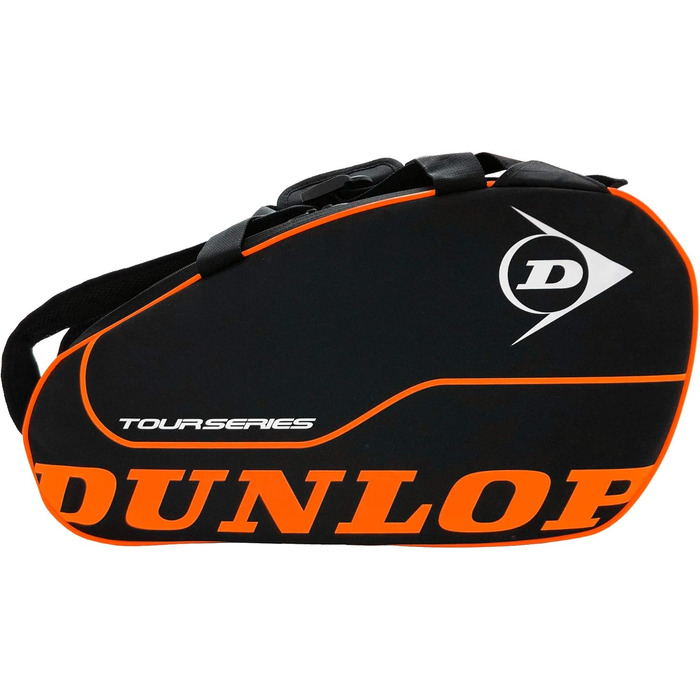 Сумка для падел-тенісу Dunlop Tour Intro Black/Orange 10316686 - Оригінальна спортивна сумка