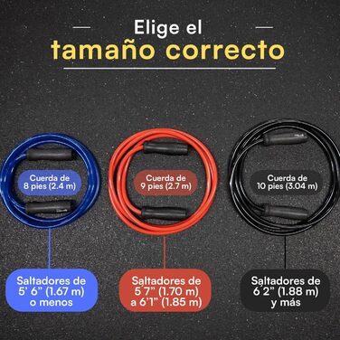 Канат для Муай Тай EliteSRS 12 мм PVC з подвійним кульковим підшипником 2.0 для інтенсивних тренувань (1.5Lb), Кармінний