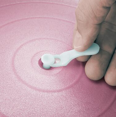 М'яч для фітнесу BODYMATE: фітбол для йоги, тренувань, офісного використання, рожевий, 65 см