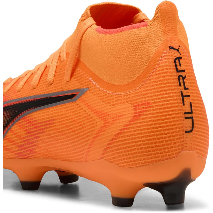 Жіночі футбольні бутси PUMA Ultra 6 Match+ Fg/Ag, кольори: блакитний, білий, червоний, чорний (42 EU)