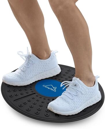 CampTeck U7258: Дошка для балансу та рівноваги, Wobble Board, чорна