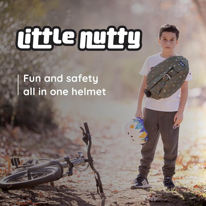 Дитячий велосипедний шолом Nutcase Little Nutty MIPS Doh 48-52 см