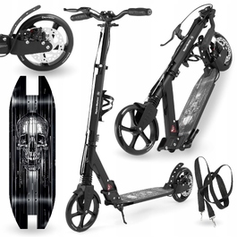 Електросамокат HyperMotion SKYLINE BLACK HYP, чорний, 2 колеса