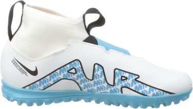 Дитячі футбольні кросівки Nike Zoom Superfly 9 Academy TF для штучного покриття, 33 EU, білий, синій, рожевий