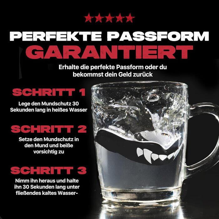 Захисна капа SAFEJAWZ Sport: для дорослих та дітей. Підходить для контактних видів спорту: регбі, ММА, бойові мистецтва, кікбоксинг, джудо, хокей, бокс. Чорний Fangz