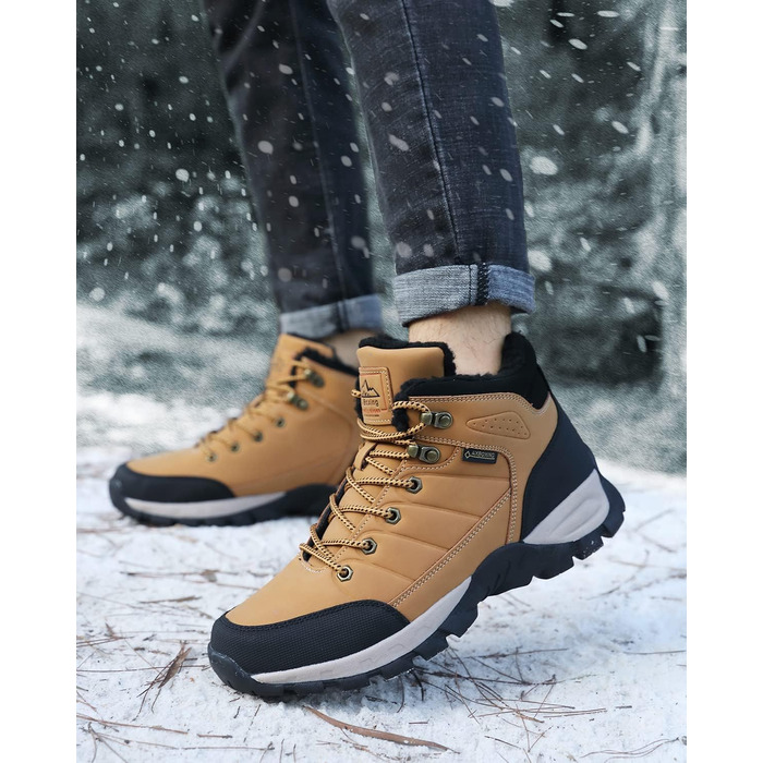 Чоботи зимові чоловічі Arrigo Bello, теплий водонепроникний черевик для хайкінгу та трекінгу, зелений, розмір 41-46