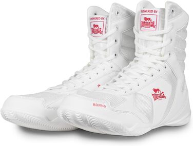 Боксерські черевики Lonsdale Heskin, 43 EU, білий/червоний