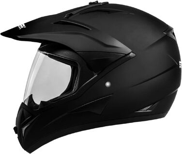 Мотошолом Enduro ATO Moto 801 GS War Matt з візором, ECE 22.05, розмір XL (61 см)