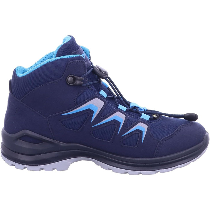 Черевики LOWA Innox EVO GTX QC JR 34 EU Navy/Turquoise - дитячі водонепроникні черевики для активного відпочинку