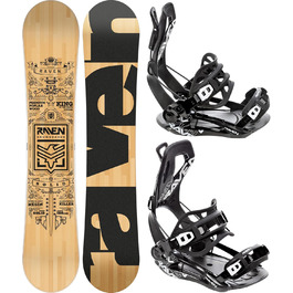 Сноуборд RAVEN Solid Classic + фіксуючі кріплення FT360 Black XL (156 см)