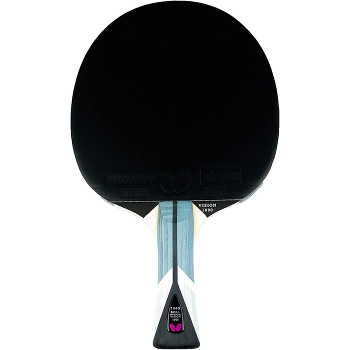 Настільний тенісний ракетка Butterfly Timo Boll Vision 1000, ITTF, Pan Asia, для професіоналів, з футляром