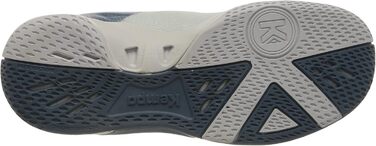 Дитячі гандбольні кросівки Kempa Wing 2.0 Junior - біло-сталево-блакитні (28 EU, вузька колодка)