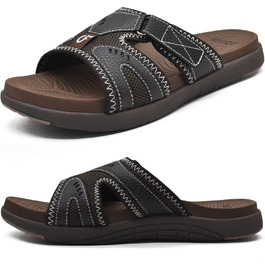 Чоловічі спортивні сандалії COFACE для відновлення після навантажень, підтримка склепіння стопи, ортопедичні, для чоловіків, розмір 40-48, колір коричневий