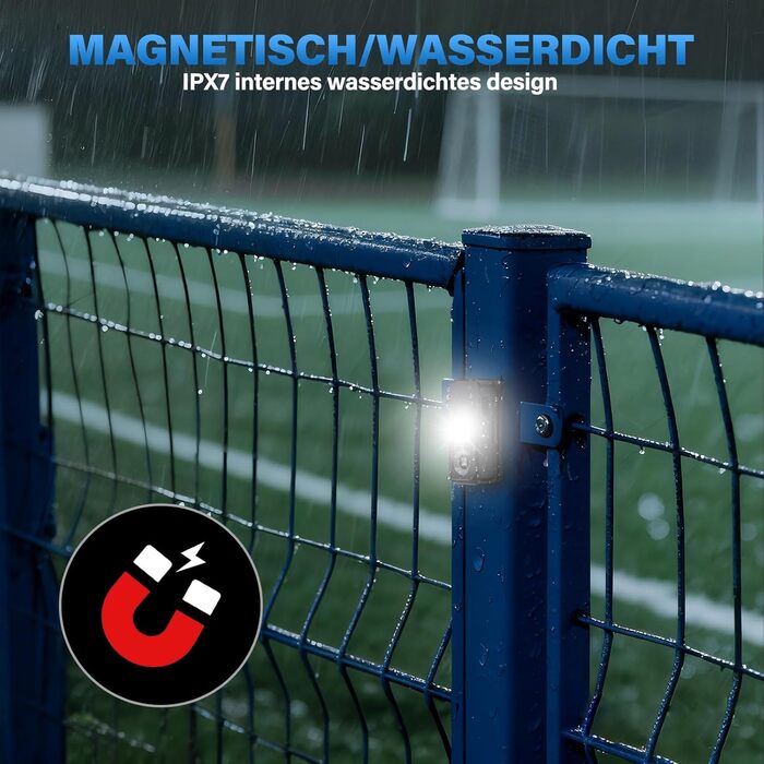 LED налобний ліхтар Sidark з акумулятором, 2 шт. - 8 режимів, сенсор, водонепроникність IPX7, магнітний, для кемпінгу та активного відпочинку