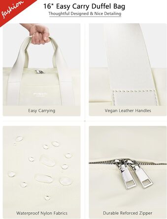 Спортивна сумка 16 дюймів для жінок та дітей з відділенням для взуття та водонепроникним розділенням. Практична для фітнесу, танців, плавання та подорожей, фіолетовий колір