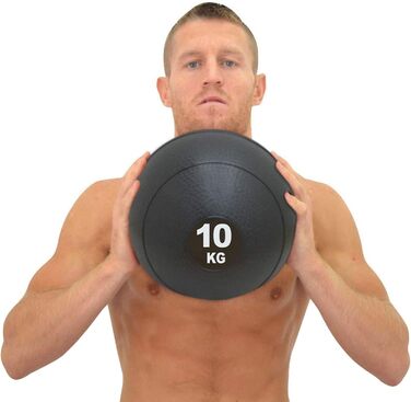 Слембол Maxstrength для кросфіту, MMA, фітнесу, важкої атлетики, медичний м'яч 8/10/12 кг, без відскоку