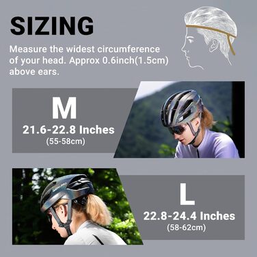 Велошолом ACRUNU для чоловіків і жінок MTB з магнітною застібкою FIDLOCK, технологією Ionic+, 11 вентиляційних отворів, регульований, чорний, розмір L