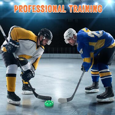 Набір хокейних шайб BESPORTBLE 6 шт. - шайби для вуличного хокею з ABS пластику, для гри в приміщенні та на вулиці, тренування інлайнового хокею - кольорові та неслизькі, для дітей та дорослих