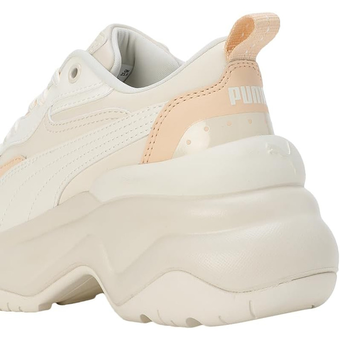 Жіночі кросівки PUMA CiliaTurnschuh, 38 EU, Alpine Snow Frosted Ivory Cashew