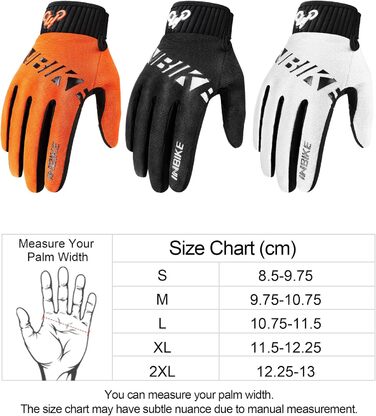 Велосипедні рукавички INBIKE MTB з антиковзким силіконом. Дихаючі рукавички для гірського велосипеда, даунхілу та інших видів спорту. Розмір L