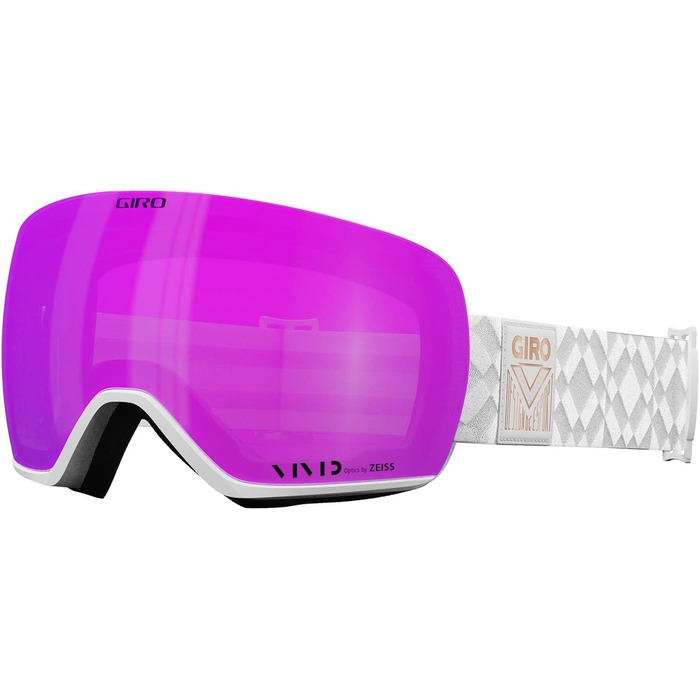 Гірськолижна маска Giro Snow Lusi, біла, універсальний розмір