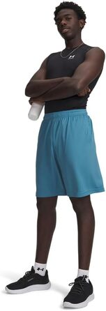 Чоловічі спортивні шорти Under Armour Tech Graphic Shorts Boundless Blue/Black (XXL)